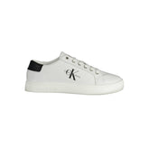 Calvin Klein White Recycled Polyester Men Sneaker -   -  Calvin Klein.